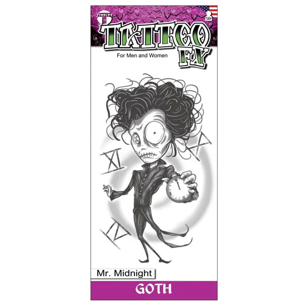 Temporary Tattoo Transfers, Goth - Image 2