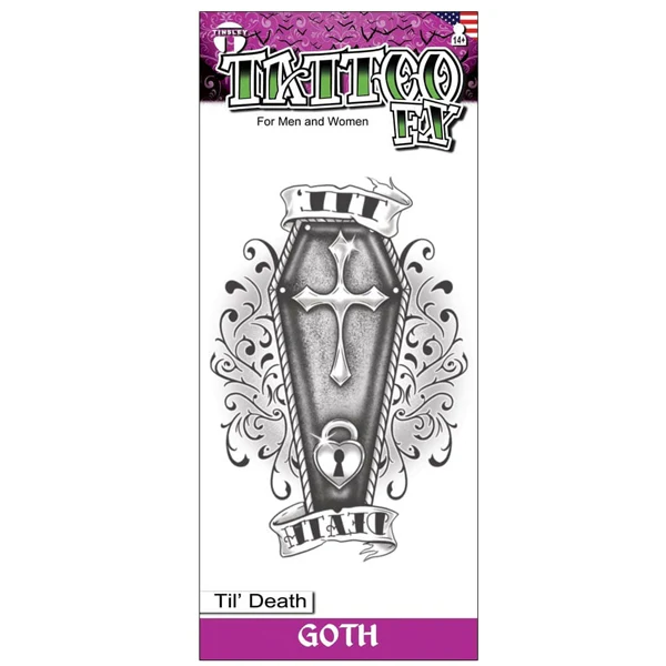 Temporary Tattoo Transfers, Goth - Image 4