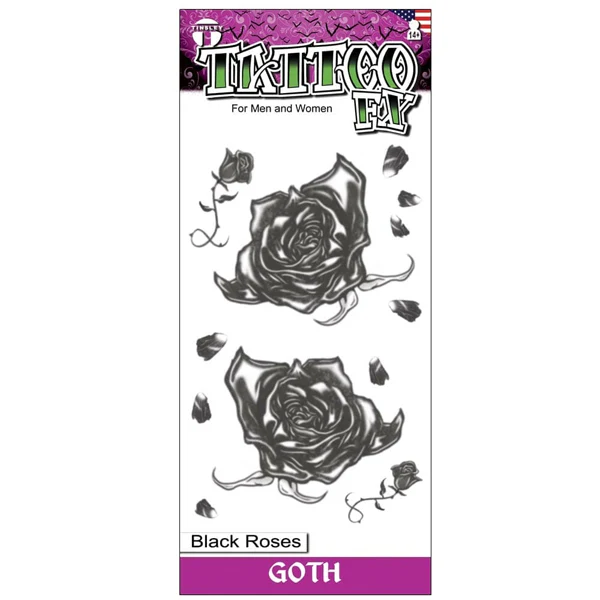 Temporary Tattoo Transfers, Goth - Image 5