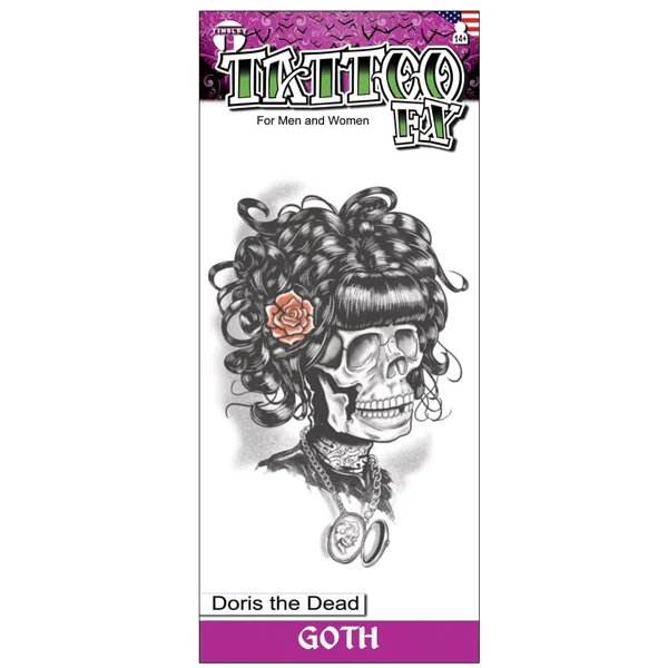 Temporary Tattoo Transfers, Goth - Image 7