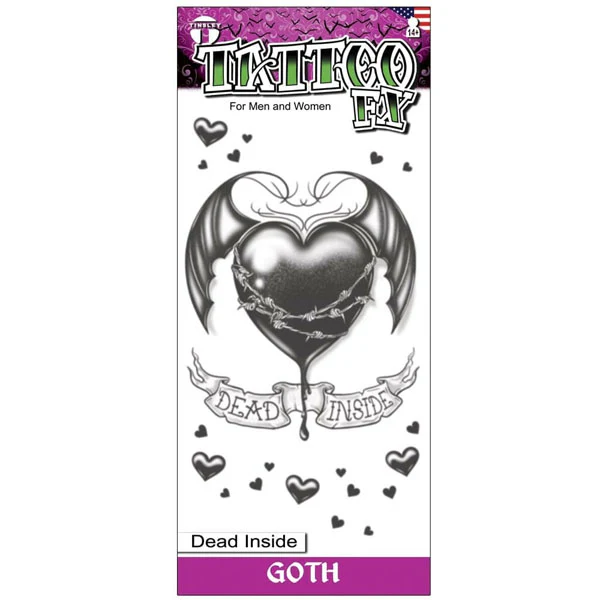 Temporary Tattoo Transfers, Goth - Image 9