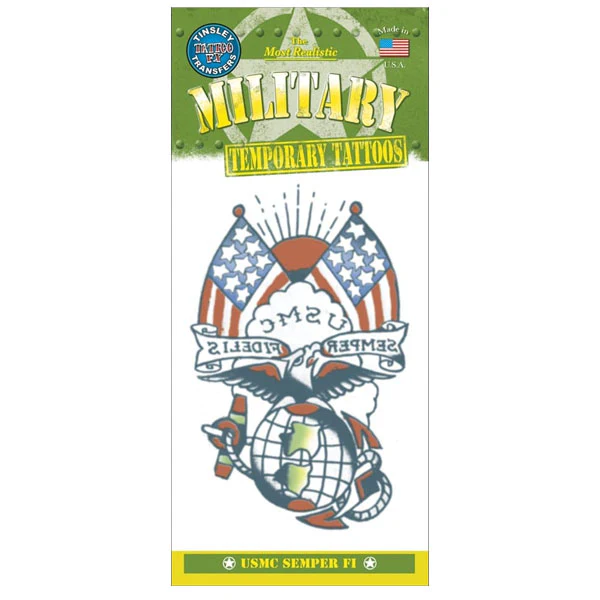 Temporary Tattoo Transfers, Military