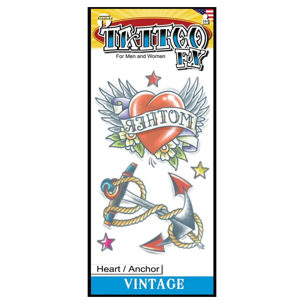 Temporary Tattoo Transfers, Vintage - Image 13