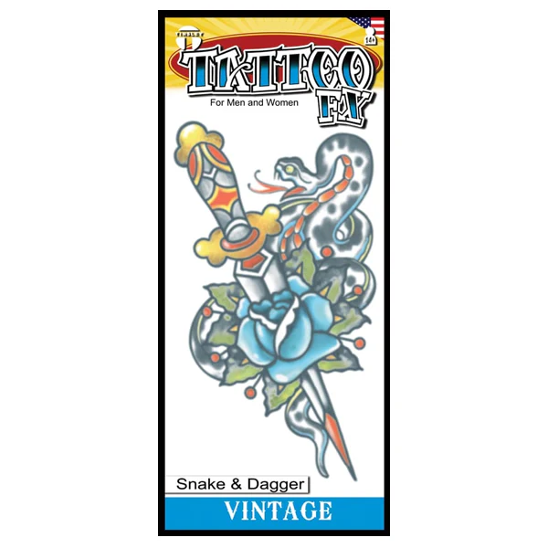 Temporary Tattoo Transfers, Vintage - Image 5