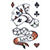 Temporary Tattoo Transfers, Vintage - Image 59