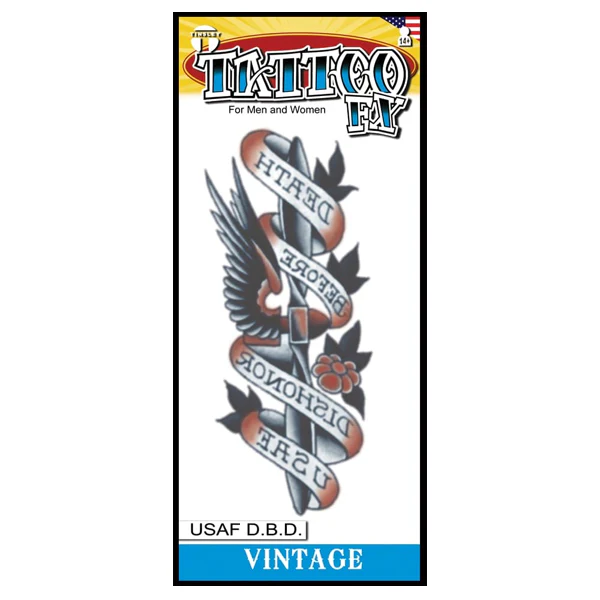 Temporary Tattoo Transfers, Vintage - Image 8