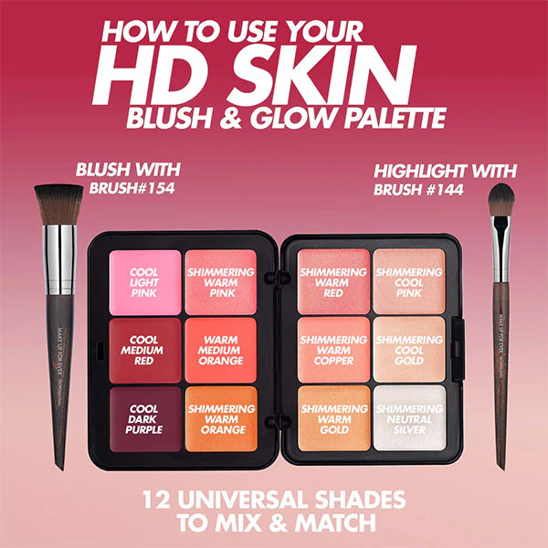 HD Skin Blush & Glow Palette - Image 5